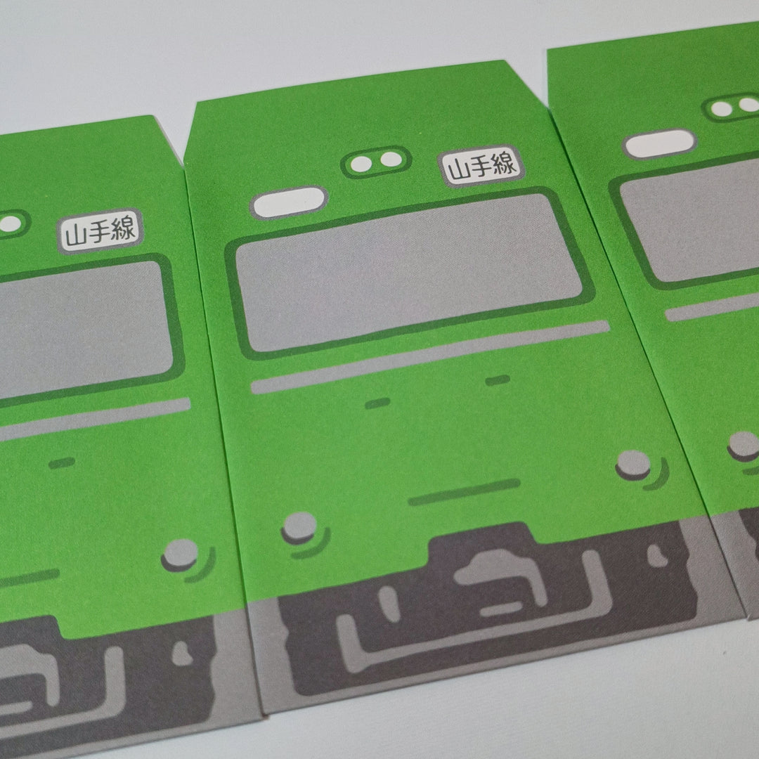 Trainiart Mini Envelope Yamanote Line (6 pcs.)