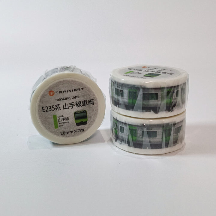 Trainiart E235 Yamanote Line Train Washi Tape (20mm)