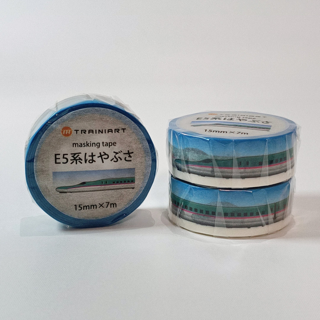 Trainiart E5 Hayabusa Shinkansen Washi Tape (15mm)