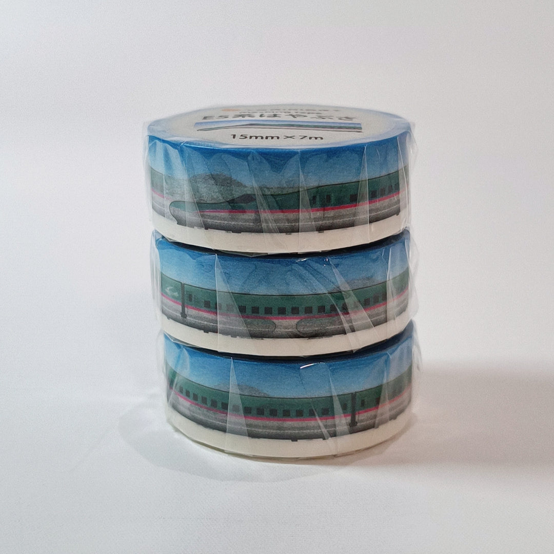 Trainiart E5 Hayabusa Shinkansen Washi Tape (15mm)