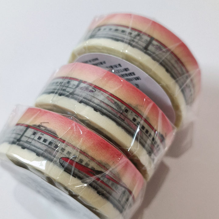 Trainiart E6 Komachi Train Washi Tape (15mm)