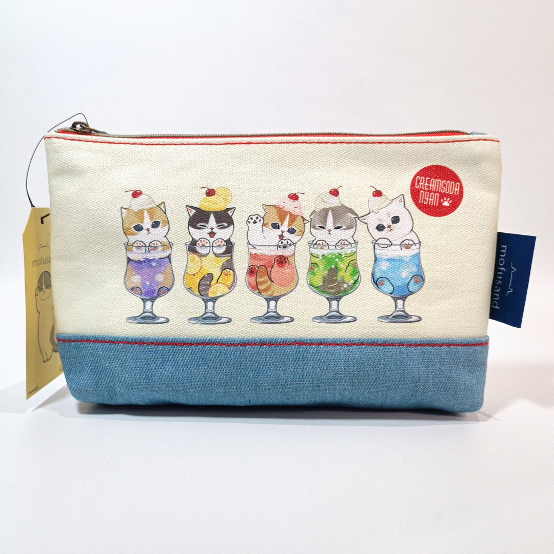 Mofusand Cream Soda Nyan Pouch