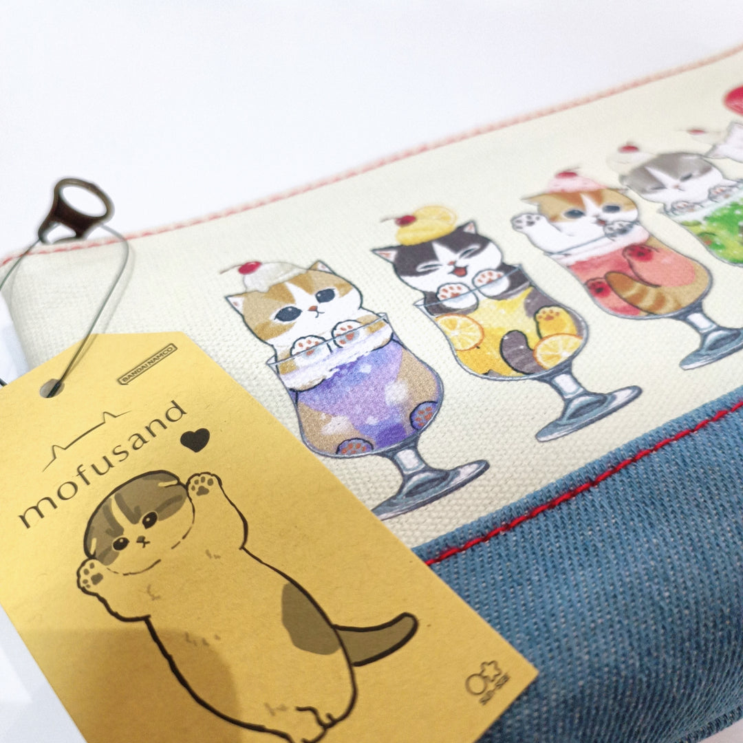 Mofusand Cream Soda Nyan Pouch