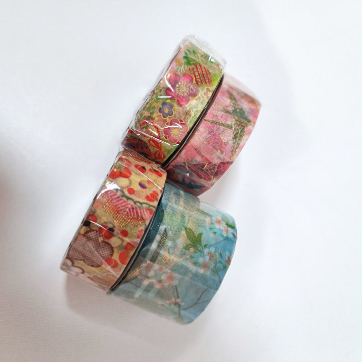 Traditional Japan Pattern Washi Tape Set