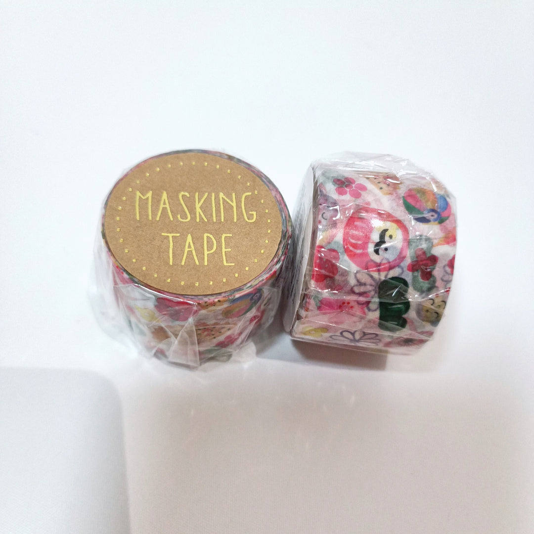 Japan Traditional Lucky Items Pattern Washi Tape