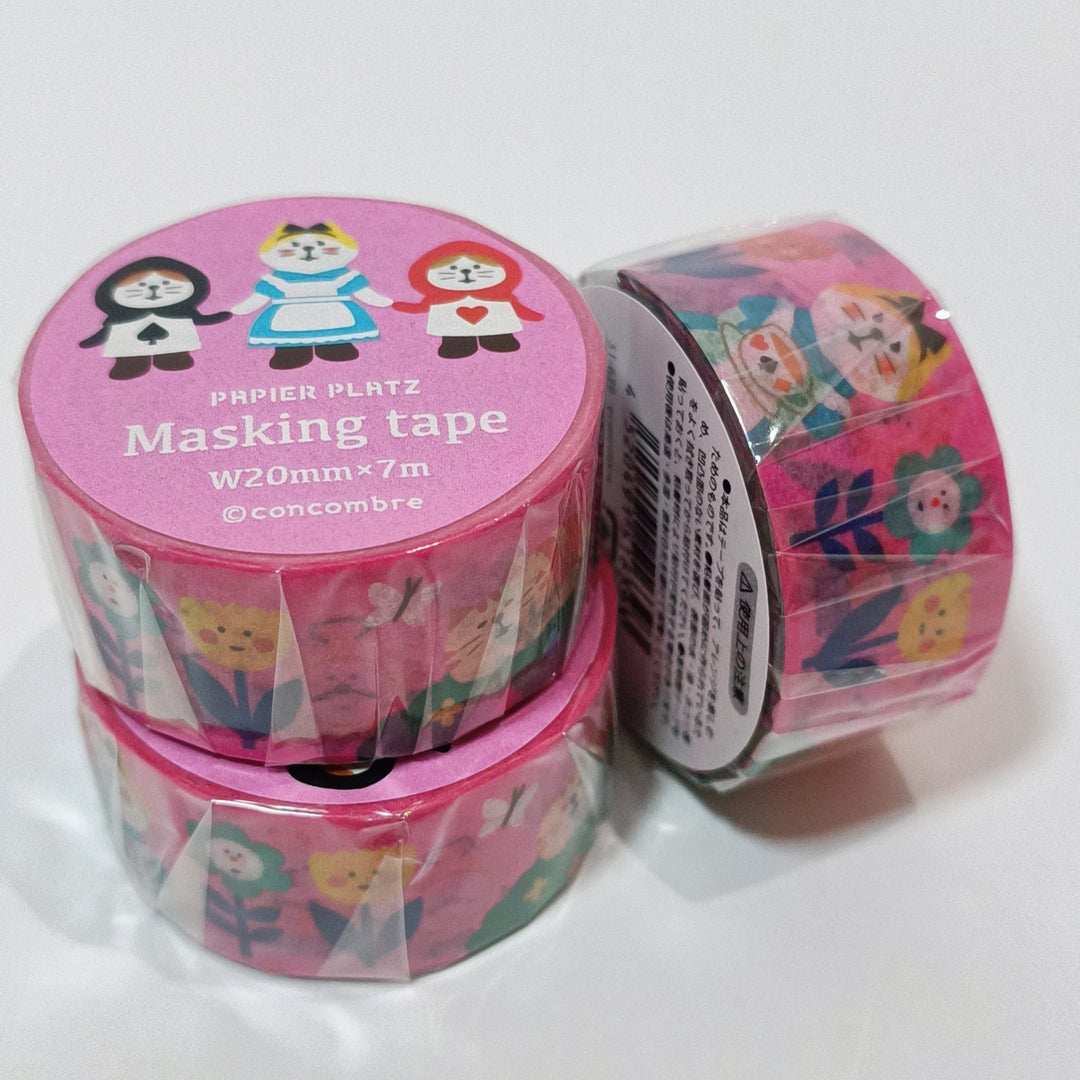 Papier Platz Concombre Alice in Wonderland Washi Tape