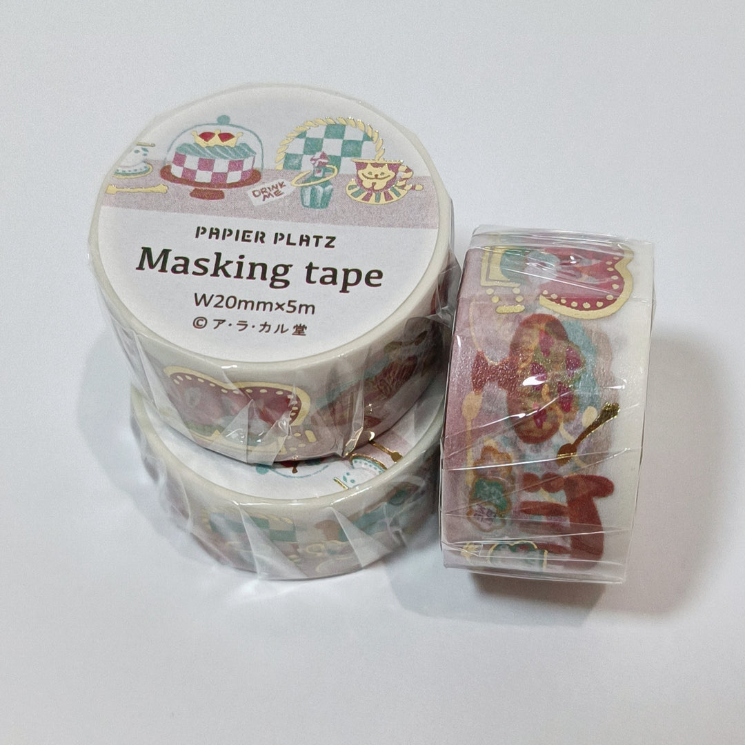 Papier Platz Alice Tea Party Washi Tape