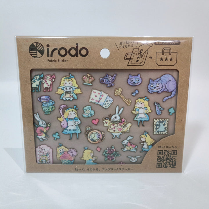 Irodo Alice in Wonderland Fabric Sticker