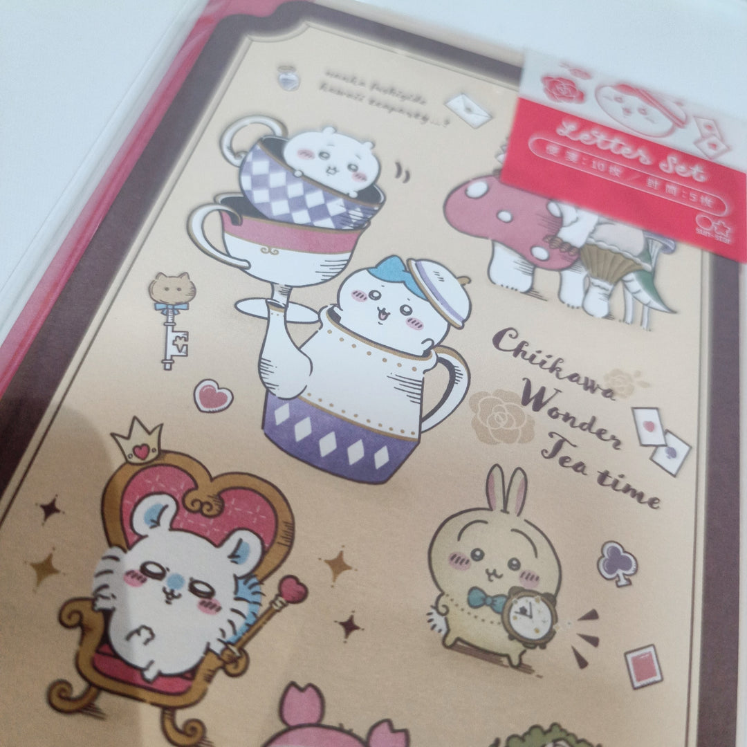 Chiikawa Wonder Tea Time Letter Set