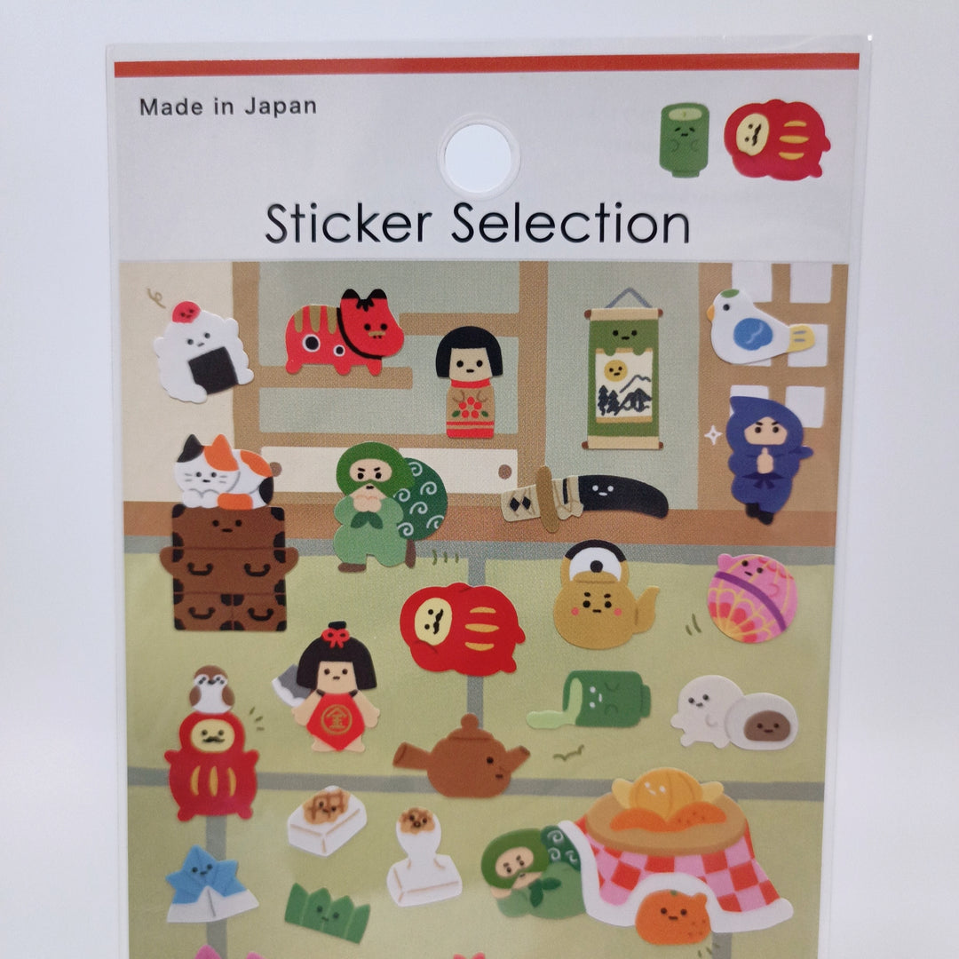 Sticker Selection Drama and Friends Sticker Sheet