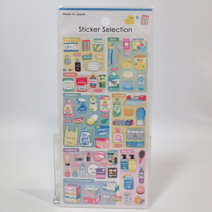 Sticker Selection Japanese Drug Store Sticker Sheet