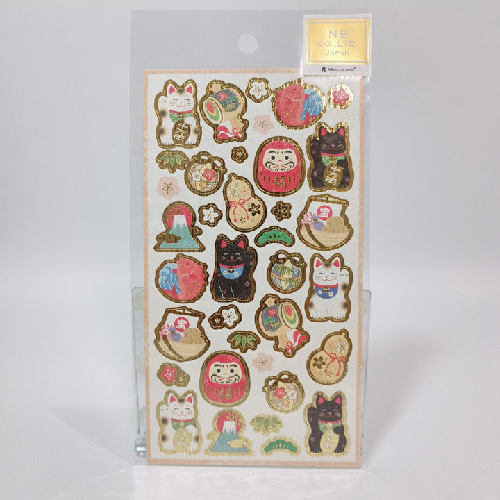 NB Japan Lucky Items Sticker Sheet