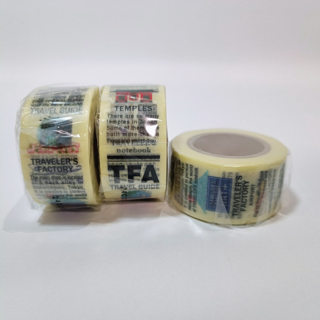 Traveler's Factory Japan Travel Guide Washi Tape