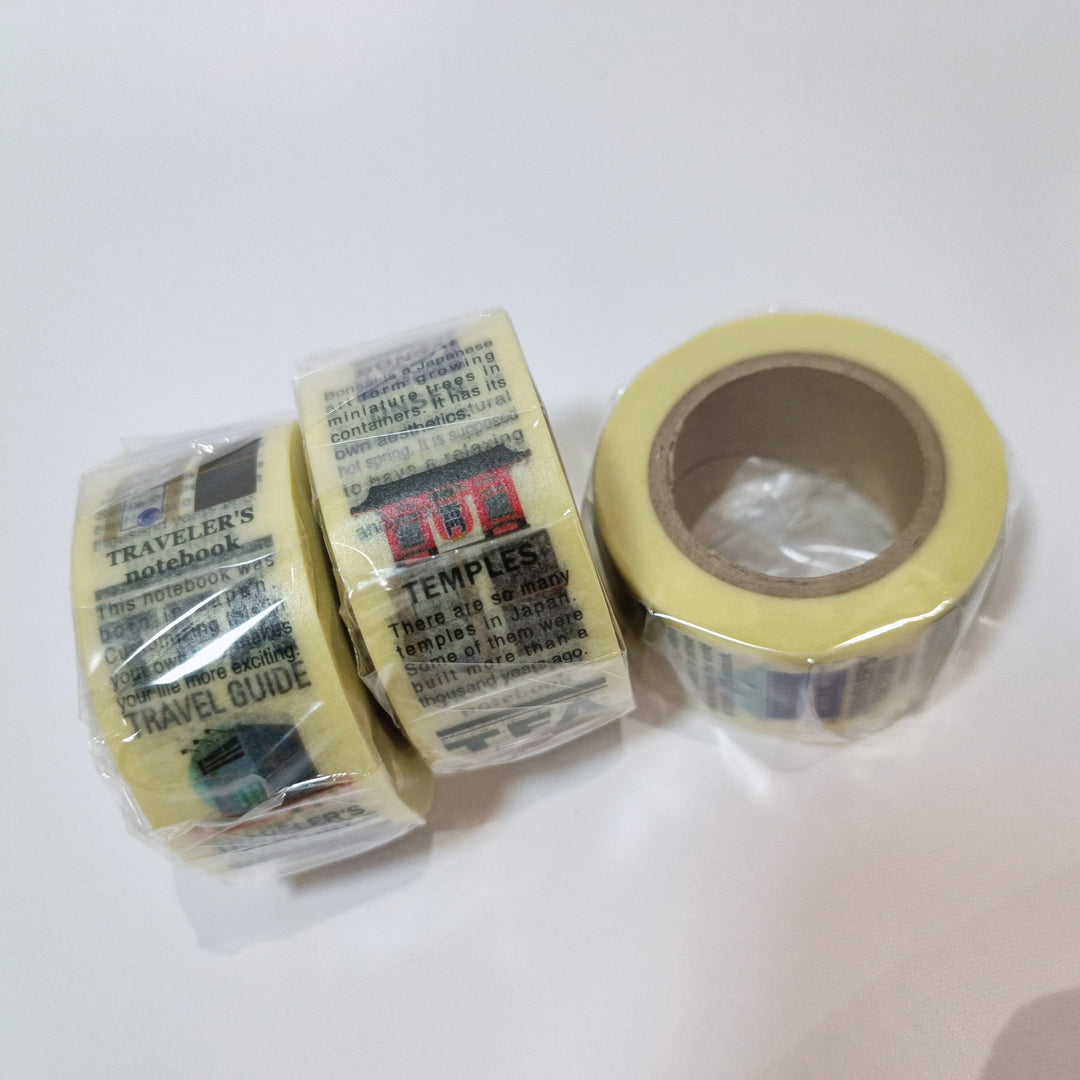 Traveler's Factory Japan Travel Guide Washi Tape