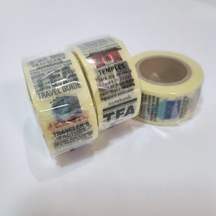 Traveler's Factory Japan Travel Guide Washi Tape