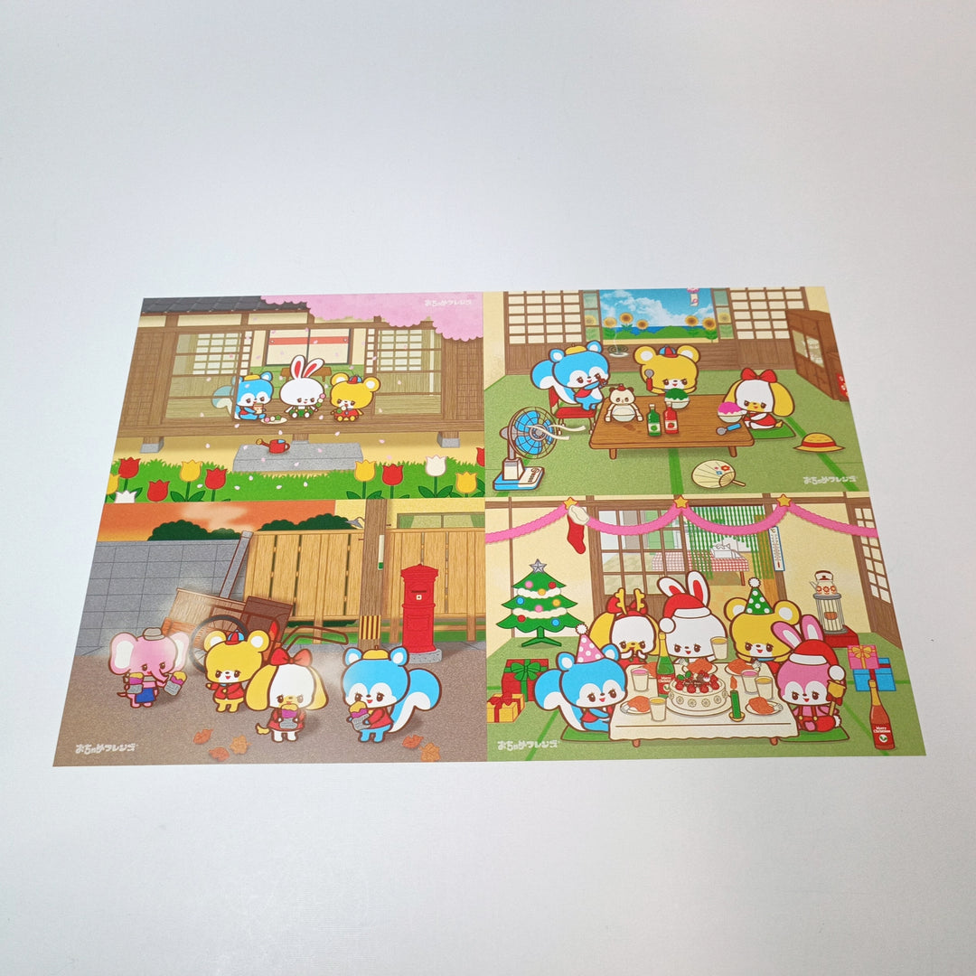 Ochame Friends Postcard Complete Set (8 designs)