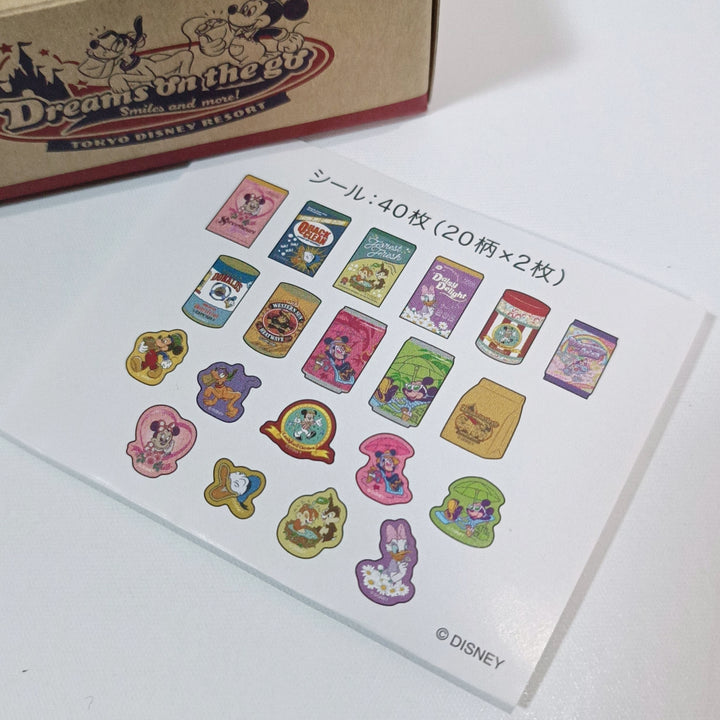 Tokyo Disney Dreams on the Go Box Seals