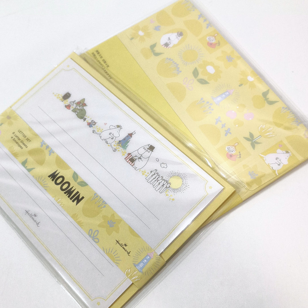 Moomin Yellow Valley Letter Set