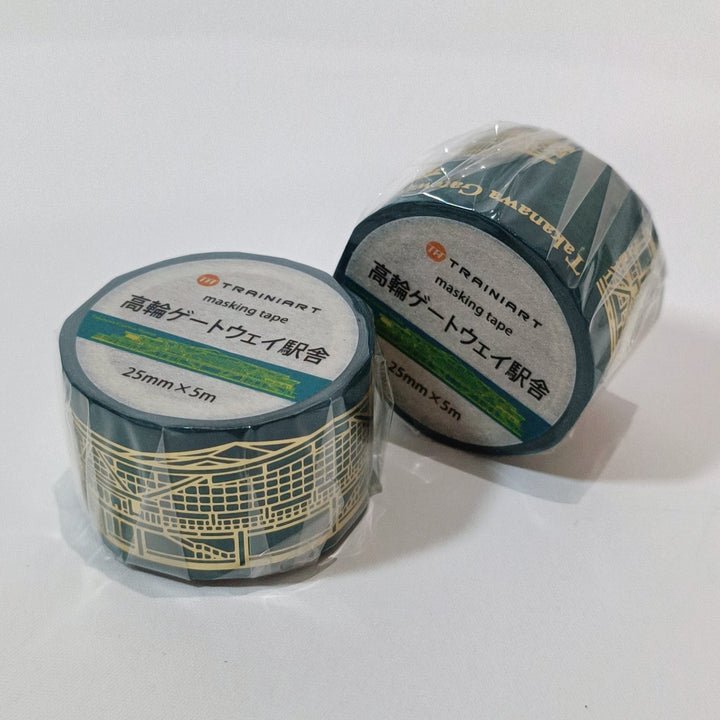 Japan Train Takanawa Gateway Station Gold Foil Tape (25mm)