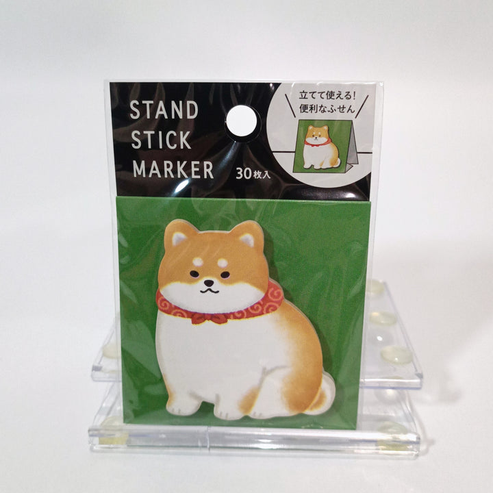 Shiba Inu Sticky Memo Stand