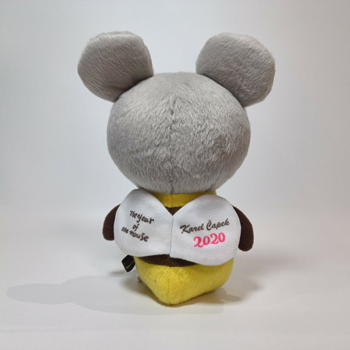 [RARE] Karel Capek Tote Bag and Mouse Buzzy-chan Plushie Set