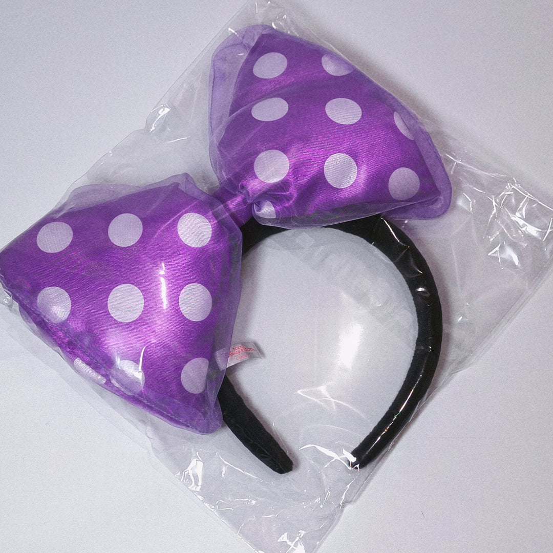 [Pre-loved] Tokyo Disney Minnie Ears (Purple)