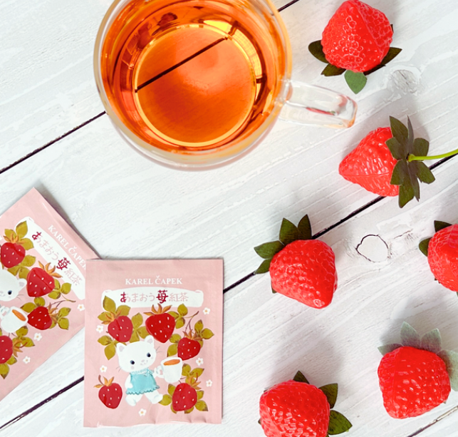 Karel Capek Amaou Strawberry Tea Box (20 pcs.)