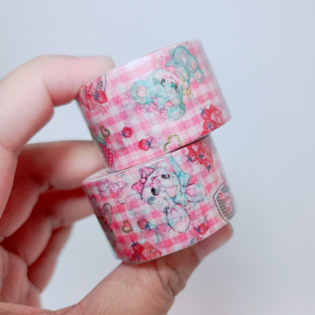 Swimmer Strawberry Shortcake Masking Tape