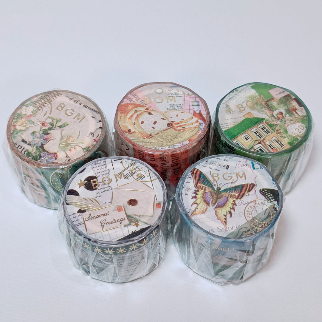 BGM Invitation to Romance Masking Tape Set (5 pcs)