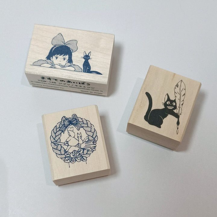 Studio Ghibli Kiki`s Delivery Service Wooden Stamp