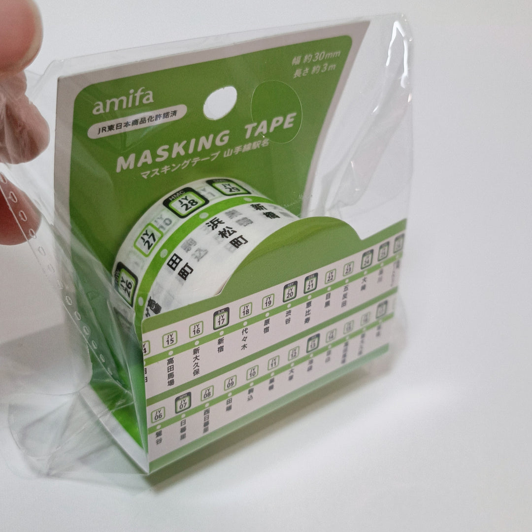 Daiso Train Masking Tape and Flake Seals Set