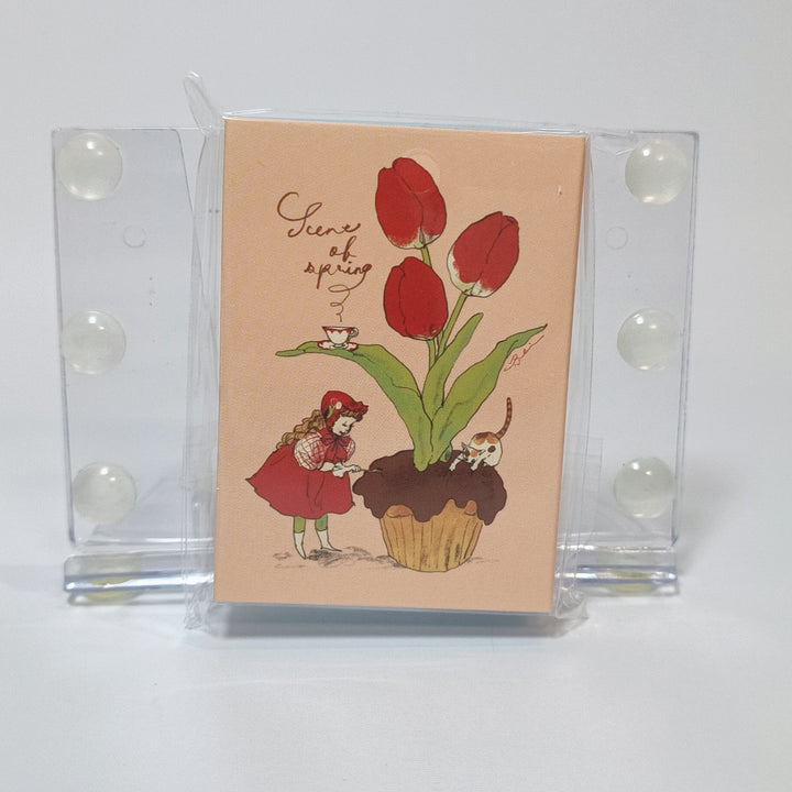 Gakken Kurahashi Rei June of Spring Match Box Flake Seal