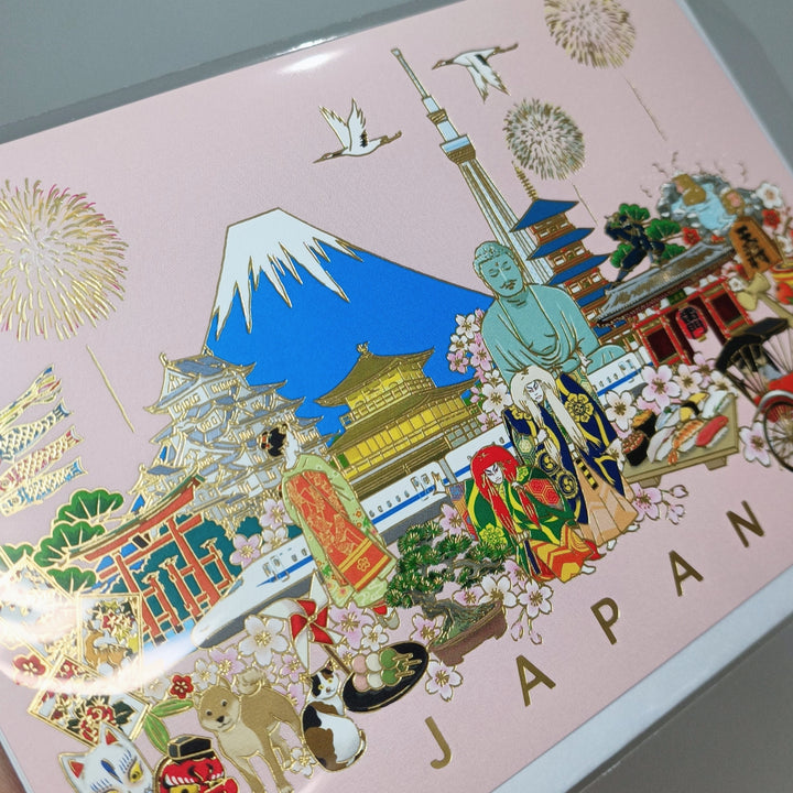 Japan Tourist Spots Message Card