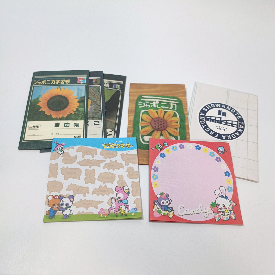 [Pre-loved] Japan Retro Notes Stationery Set
