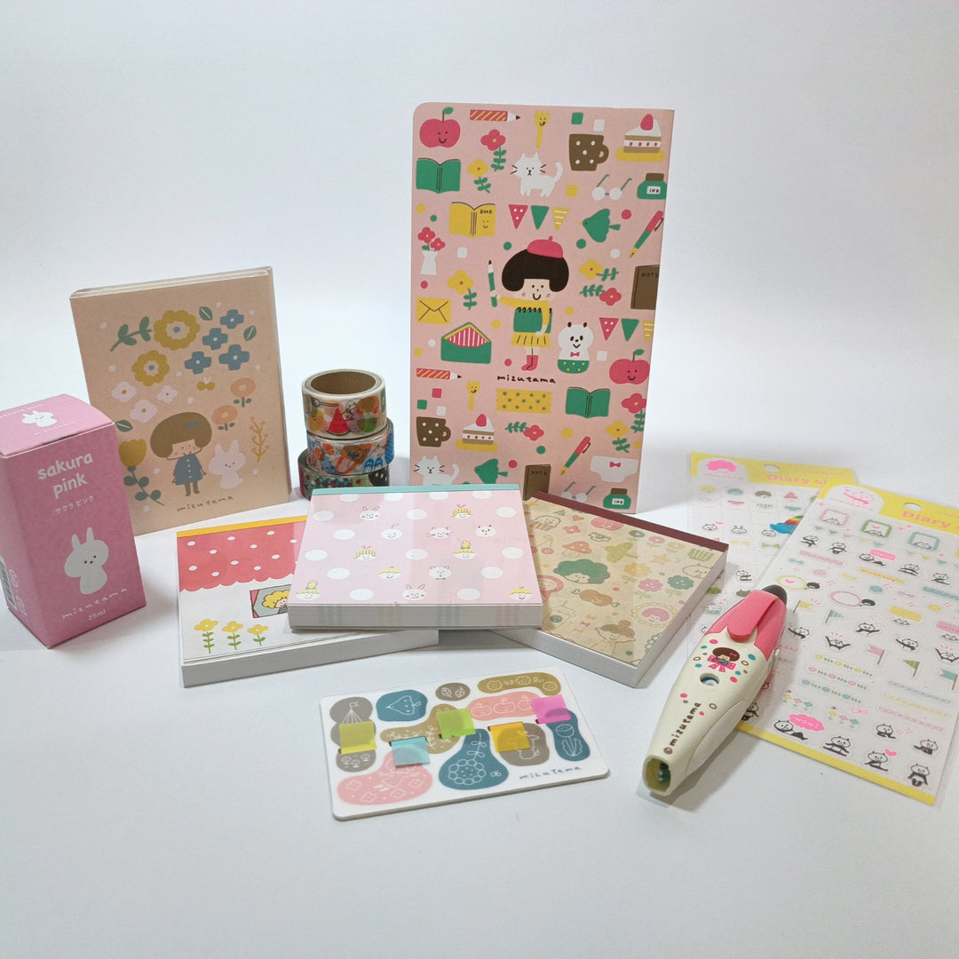 [Pre-loved] Mizutama Journaling Stationery Set