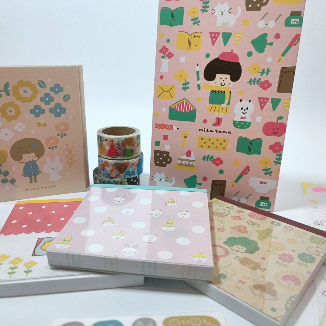 [Pre-loved] Mizutama Journaling Stationery Set