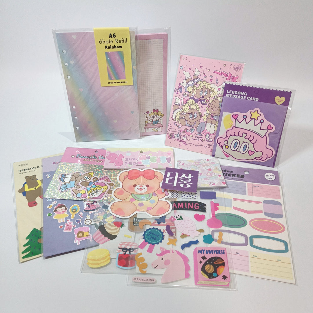[Pre-loved] Kawaii Korean Stationery Set