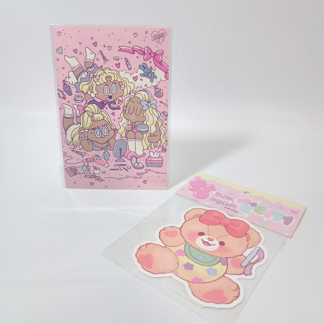 [Pre-loved] Kawaii Korean Stationery Set
