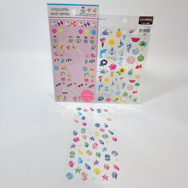 [Pre-loved] Summer Penguin Stationery Set