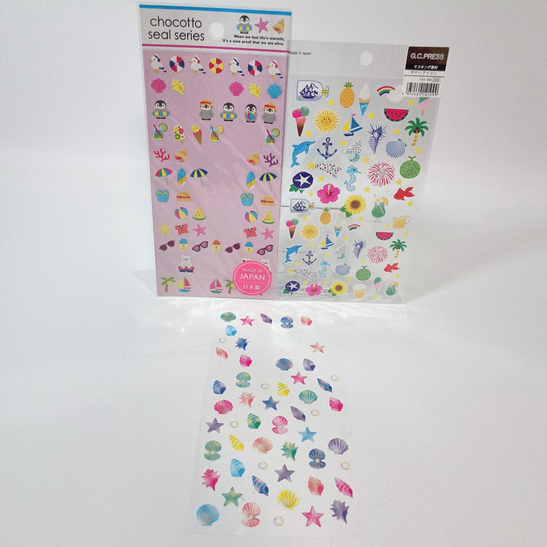 [Pre-loved] Summer Penguin Stationery Set