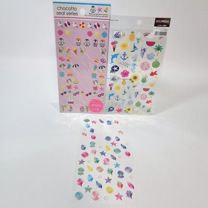 [Pre-loved] Summer Penguin Stationery Set