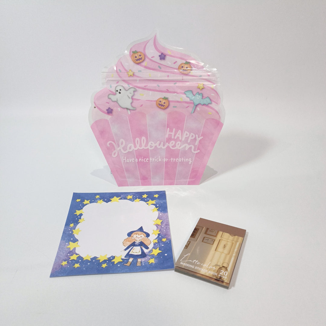 [Pre-loved] Kawaii Happy Halloween Stationery Set
