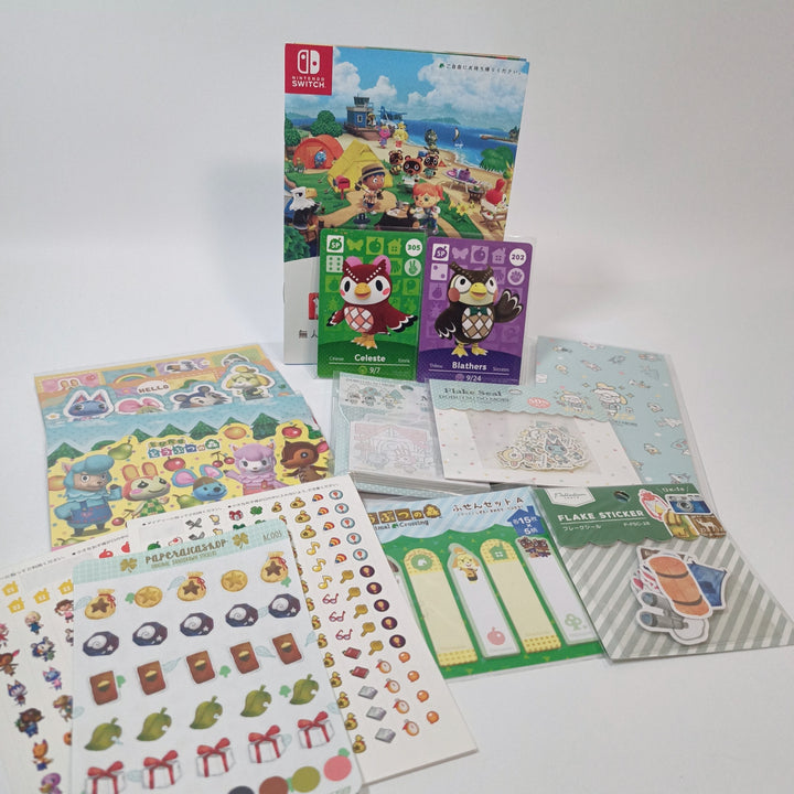 [Pre-loved] Animal Crossing Stationery Set