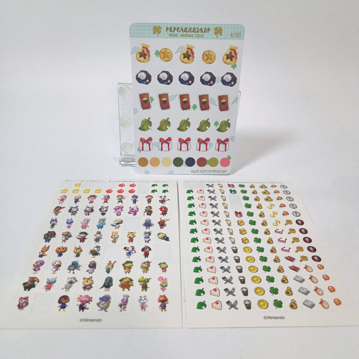 [Pre-loved] Animal Crossing Stationery Set