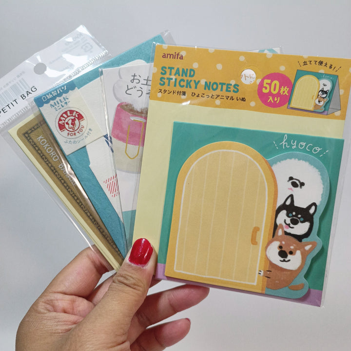 [Pre-loved] Letter Set and Sticky Notes Set