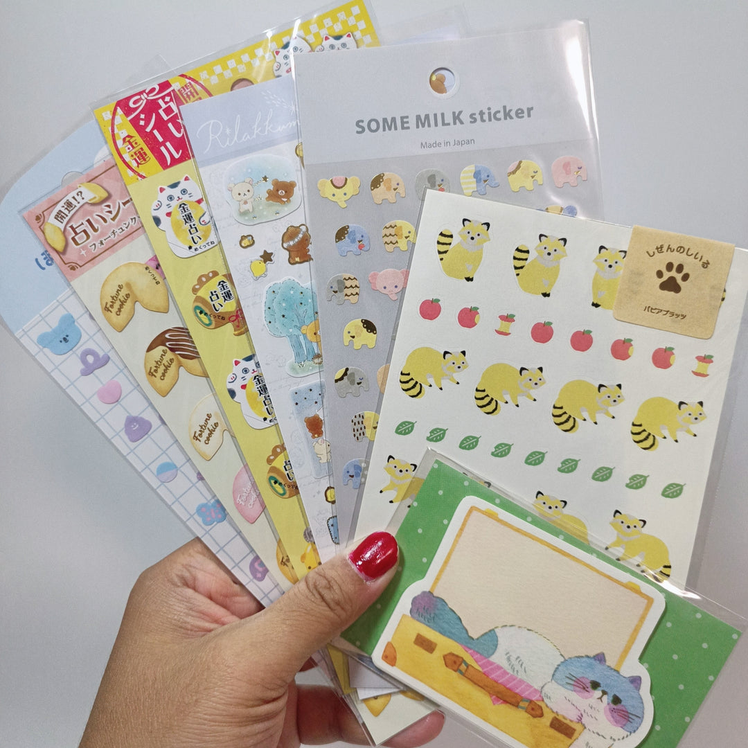 [Pre-loved] Cute Animal Stationery Set