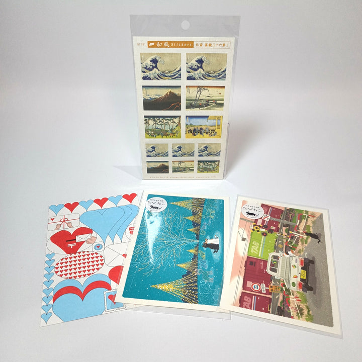 [Pre-loved] Stationery Set with Bag