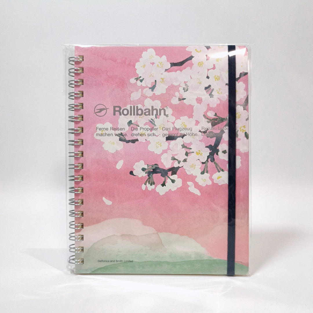 Rollbahn Spring Limited Design Notebook - White Sakura
