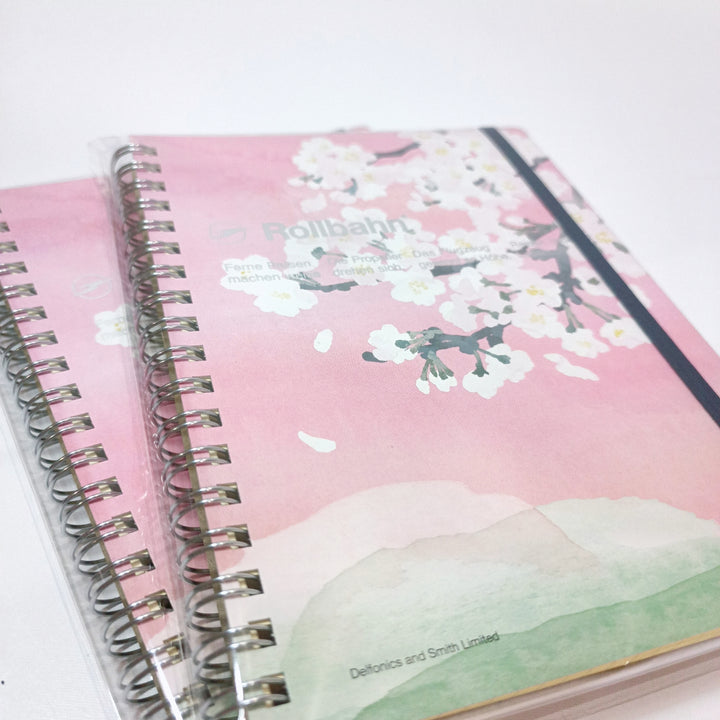 Rollbahn Spring Limited Design Notebook - White Sakura