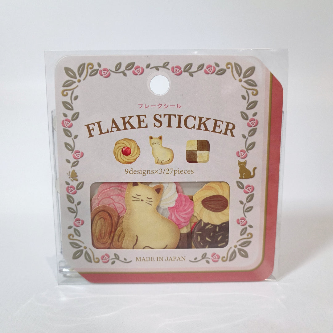 Cat Cookies Tin Can Flake Seal